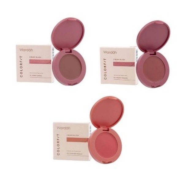 Wardah Colorfit Cream Blush/foto: shopee.com Wardah Colorfit Cream Blush