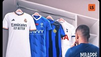 Hmm, Mbappe mau pilih yang mana? Foto: dok. Internet/Twitter