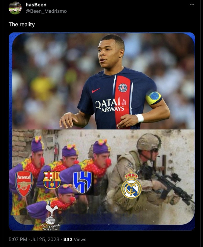 Berebut Mbappe, Meme Kylian Mbappe Berebut Mbappe, Meme Kylian Mbappe