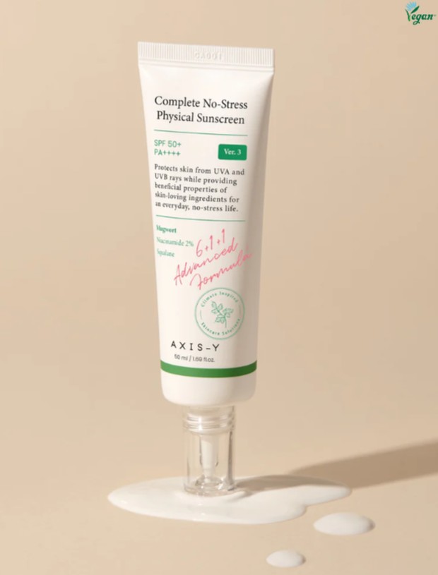 Foto produk sunscreen dari axis y