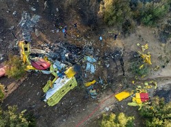 Dunia Hari Ini: Pesawat Pemadam Kebakaran Hutan di Yunani Jatuh, 2 Tewas