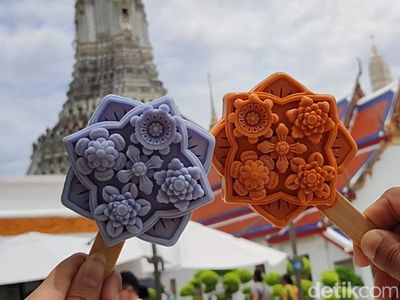 Es Krim Viral Thailand, Bentuknya Cantik-Enggak Rela Dimakan