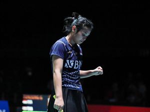 Gregoria Tak Ingin Lutut Kiri Halangi Aksi di Hong Kong Open Gregoria Tak Ingin Lutut Kiri Halangi Aksi di Hong Kong Open