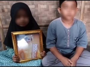 Suami Pembunuh Istri Akhirnya Ditangkap Usai Curhat 2 Bocah Lampung Viral