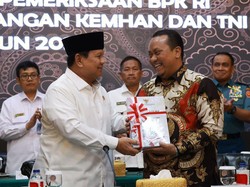 5 Kali Berturut Kemhan Raih WTP, Prabowo: Langkah Nyata Akuntabilitas