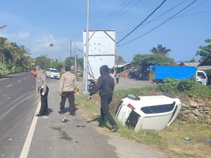 Tabrakan Maut di Jalur Denpasar-Gilimanuk, 2 Tewas-1 Balita Kritis
