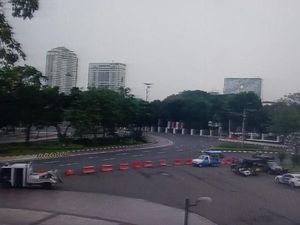 Ada Pelantikan Perwira TNI-Polri, Lalu Lintas Arah Istana Dialihkan