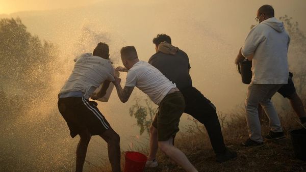 Lusinan Pesawat dan Warga Berjuang Padamkan Karhutla di Portugal