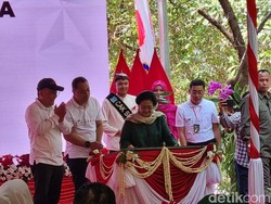 Megawati Resmikan Kebun Raya Mangrove Surabaya