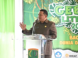 Bangun Kecerdasan Anak, Pemkab Karawang Gelar Gebyar Literasi 2023