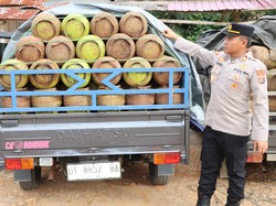 Polisi Gagalkan Penyelundupan 1.132 Tabung Elpiji 3 Kg di Konawe Utara