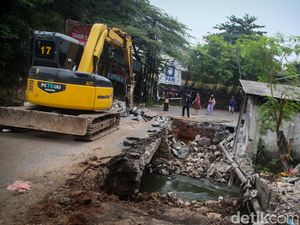 Proyek Jembatan, Jl Ki Hajar Dewantoro Ciputat ke Bintaro Ditutup 4 Bulan