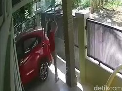Viral Pria Bermobil di Pekanbaru Nekat Curi Sepeda dari Rumah Warga