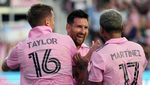 Tawa Gembira Messi Usai Cetak 2 Gol Saat Hadapi Atlanta United