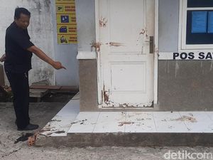 Ngeri! Sekuriti di Palembang Dibacok hingga Pecah Kepala-Nyaris Tewas saat Bertugas
