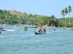 Mengenal Tradisi Marimpa Salo, Wujud Syukur Hasil Panen di Sinjai