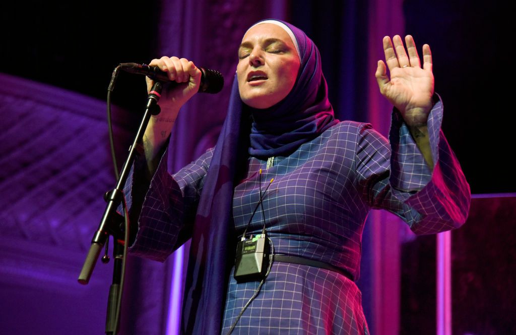 SAN FRANCISCO, CALIFORNIA - FEBRUARY 07: Sinead O'Connor performs at August Hall on February 07, 2020 in San Francisco, California. (Photo by Tim Mosenfelder/Getty Images)