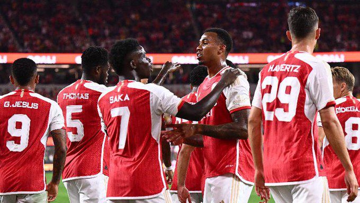 Arsenal bungkam Barcelona 5-3. (Foto: Arsenal.com)