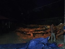 Bruk! Bangunan Kafe di Tamantirto Bantul Roboh