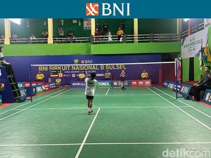 Ketat! Arka Kalahkan Shiddiq, Lolos ke Semifinal BNI Sirnas B Sulsel