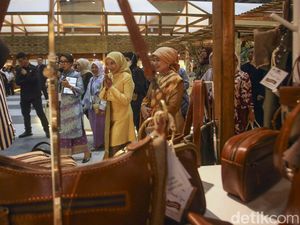 Buka KKI 2023, Wury Maruf Amin Borong Produk UMKM