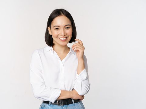 Ilustrasi perempuan cerdas/Foto: Freepik/benzoix