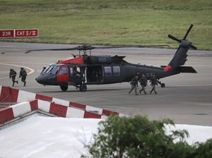 Intip Latihan Militer Taiwan di Bandara Taoyuan, Antisivasi Invasi China