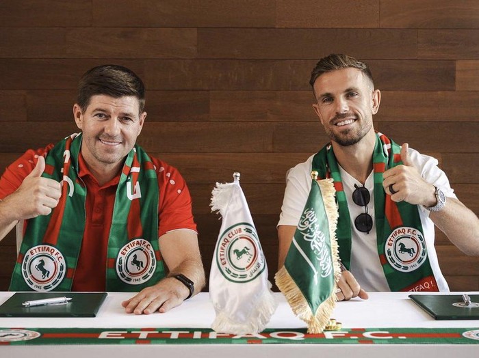 Jordan Henderson resmi bergabung klub Arab Saudi, Al Ettifaq.