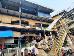 Pedagang Harap Revitalisasi Blok 6 Pasar Senen Dilanjut: Pembeli Malas Masuk