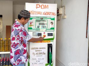 Unik! Warga Sidoarjo Punya Pom Minyak Goreng, Banyak yang Ngira Jual BBM Unik! Warga Sidoarjo Punya Pom Minyak Goreng, Banyak yang Ngira Jual BBM