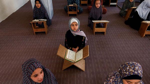 Potret Anak-anak Gaza Semangat Menghafal Al-Quran