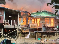 32 Rumah di Kota Jambi Ludes Terbakar!