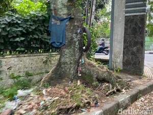 Sampah Kasur dan Kulkas di Jalan Patuha Bandung Sudah Dibersihkan Sampah Kasur dan Kulkas di Jalan Patuha Bandung Sudah Dibersihkan
