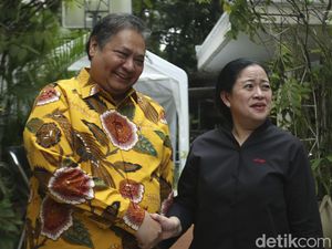 Airlangga Ungkap Bahas Politik Saat Bertemu Jokowi dan Lapor Bertemu Puan