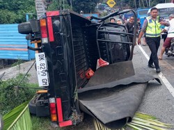 Kesaksian Korban Laka Beruntun Dipicu Truk Mundur di Tanjakan Tabanan
