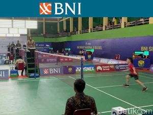 BNI Sirnas B Sulsel Juga Jadi Ajang Ujian Praktik Wasit Bulutangkis