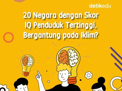 Infografis: 20 Negara dengan IQ Penduduk Tertinggi