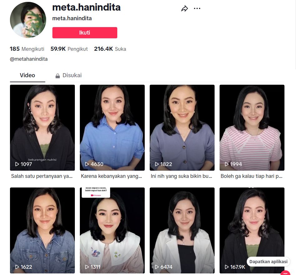 Akun TikTok Edukasi Seru