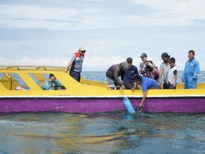 Badak LNG-IPB Buat Inovasi untuk Bantu Nelayan Tingkatkan Hasil Tangkap Badak LNG-IPB Buat Inovasi untuk Bantu Nelayan Tingkatkan Hasil Tangkap