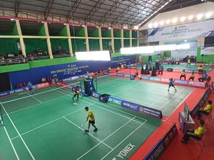 4 Tim Tuan Rumah Lolos di Babak Semifinal BNI Sirnas B Sulsel 2023