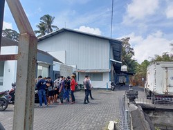 Terdengar Ledakan Sebelum Gas Amoniak Pabrik Es Bocor-Bikin Panik Warga