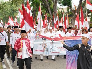 Jelang HUT RI, Al Haris Ajak Ribuan Warga Jambi Pawai Kibarkan Bendera