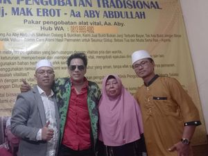 Rasa Penasaran Joe Richard Hilang soal Pengobatan Mak Erot Rasa Penasaran Joe Richard Hilang soal Pengobatan Mak Erot