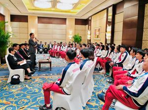 Jokowi Semangati Atlet FISU World University Games: Dapatkan Hasil Maksimal Jokowi Semangati Atlet FISU World University Games: Dapatkan Hasil Maksimal