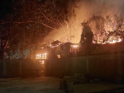 Bangunan di Dekat RS Salak Bogor Terbakar, 8 Mobil Damkar Dikerahkan