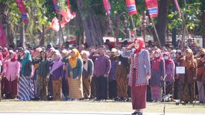 Kental Adat Jawa, Upacara HUT Klaten Ke-219 Dimeriahkan Fragmen Teatrikal