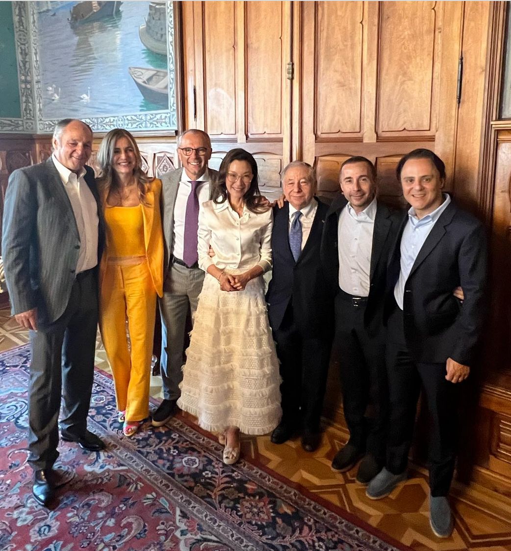 Michelle Yeoh dan Jean Todt