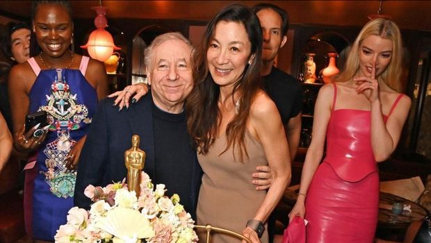 Michelle Yeoh dan Jean Todt