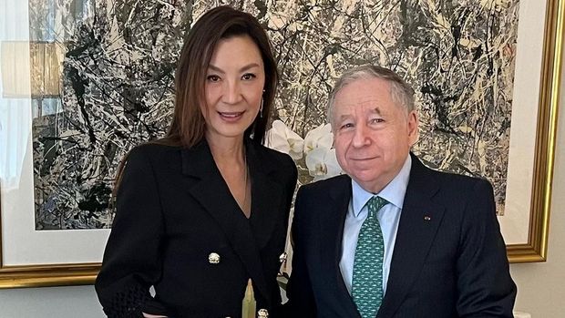 Michelle Yeoh dan Jean Todt