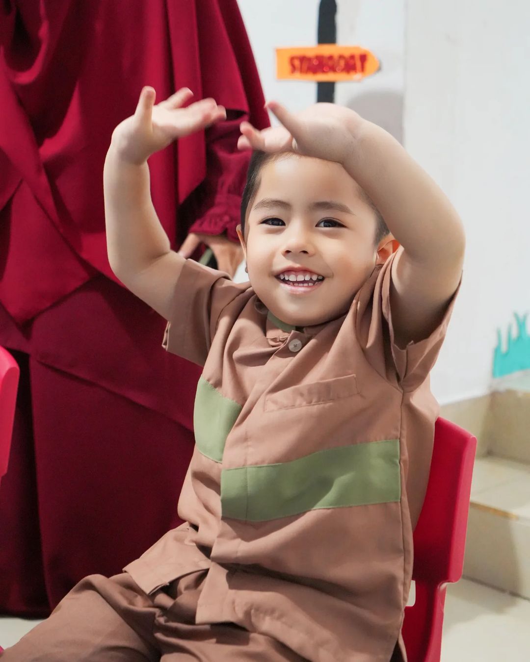 Potret Sulaiman Anak Oki Setiana Dewi
